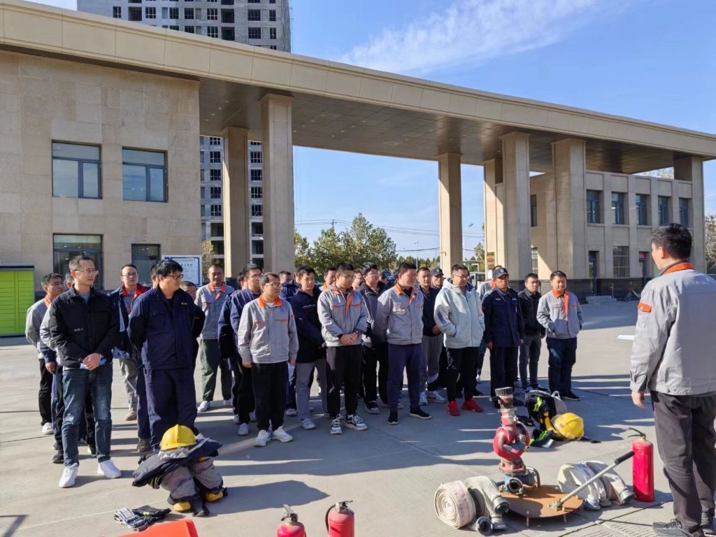 mg冰球突破药业2023年消防技术比武